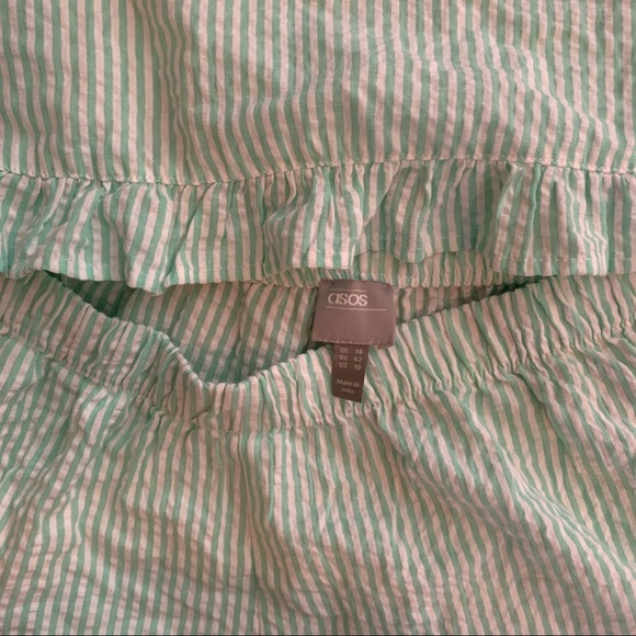 ASOS Maternity cami & short seersucker pjs - Picture 6 of 7